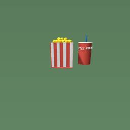 Popcorn and coke