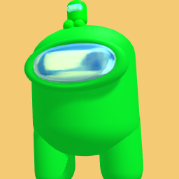 Green among us man