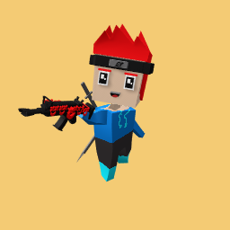 fortnite ninja skin with red hear