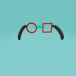 The circle and sqaure glasses