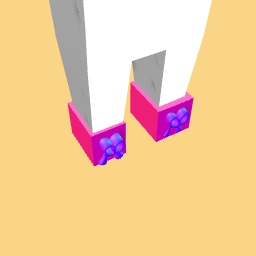 Aria’s princess sneakers