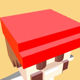 Blocky Mario Head
