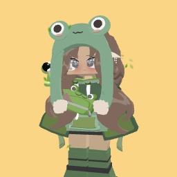 Frog girl