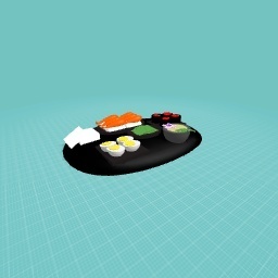 Sushi plate