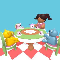 Teddy bear picnic tea party