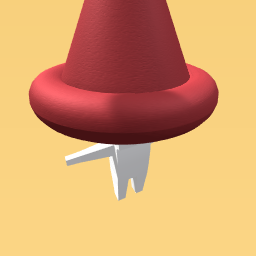Red witch hat