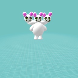 3-headed polar bear