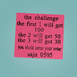 the challenge rules