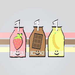 3 Flavours of milk