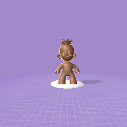 Chocolate person