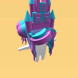 Made by KatieLazna (me!) - a recreation of vpj’s castle hair -