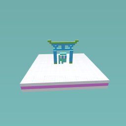 What a world can be like if this is the only standing thing