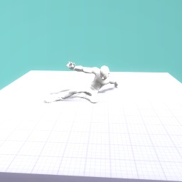 Normal soccer player