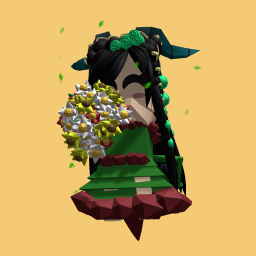 THE FLOWER QUEEN HERE...SHE MIGHT LOOK NICE BUT SHE CAN STING YOU