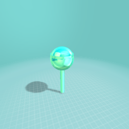 Golden blue lollieop!!!!!