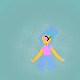 cotton candy colored gurl