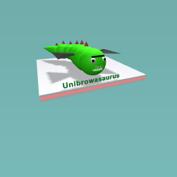 Unibrowsaur!