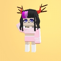 cute pink girl 100 like =free skin :3