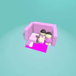 me and my baby sis room