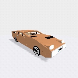 Classic coupe car - Maserati Khamsin 1977