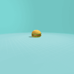 Burger plushie