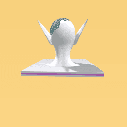 Bold spot big forehead