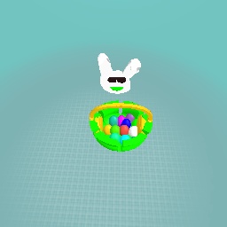 EASTER BUNNY! (NOT DONE) + BASKET!