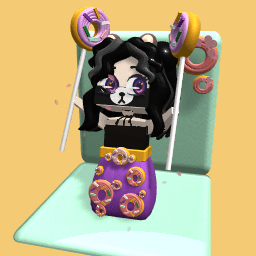 emo donut girl