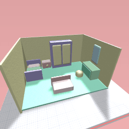 My kawaii Pastel bedroom (low quality)