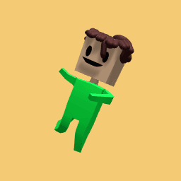 Greenscreen man