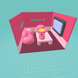 Pink Living Room