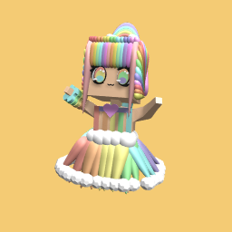 Rainbow princess
