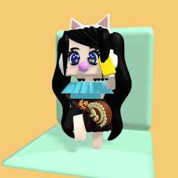 Lasy girl on her phone