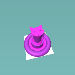 A really cute and beautiful and also colourful space ship which only has pink and purple