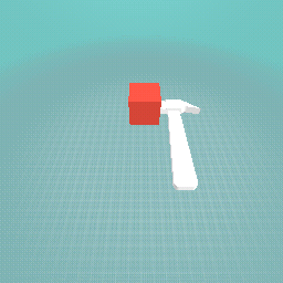 Hammer in block