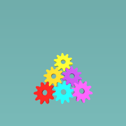 The 6 colored gears