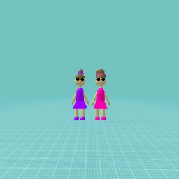 Cute twins
