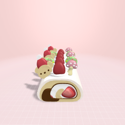 Swiss roll cake