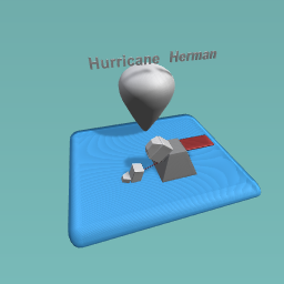 During hurricane herman