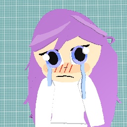 Sad purple -w-