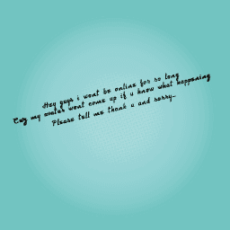 Please tell me whats happening