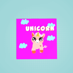 Cute litlle unicorn