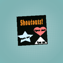 Shoutouts!!!