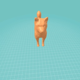 Dog statue