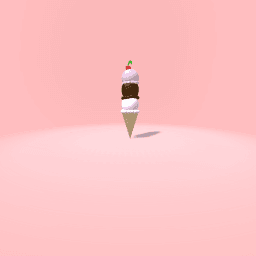 Triple strawberry,chcolate,and vanilla flavored ice cream!