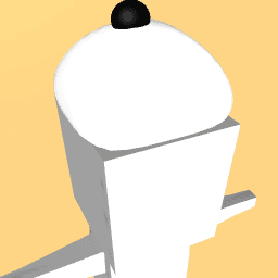 Cute snow hat with pom pom