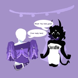 Outfit swap collab!!