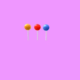 3 lollipops