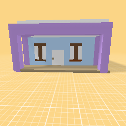 cut pupal and blue house