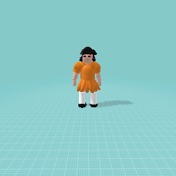 Squid Game Doll / Red Light Green Light Design